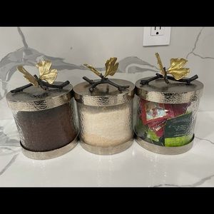 Michael Aram Butterfly Ginkgo small Canister